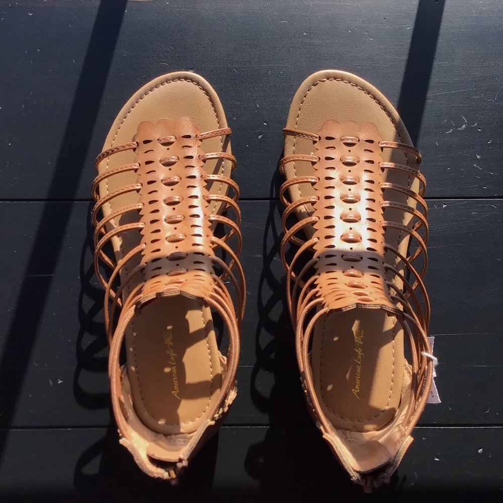 SOLD** New with Tags Gladiator Sandals! Fits Size 6 1/2 & 7